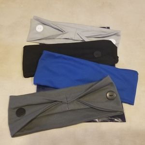 4 pack of (scrubs) headbands